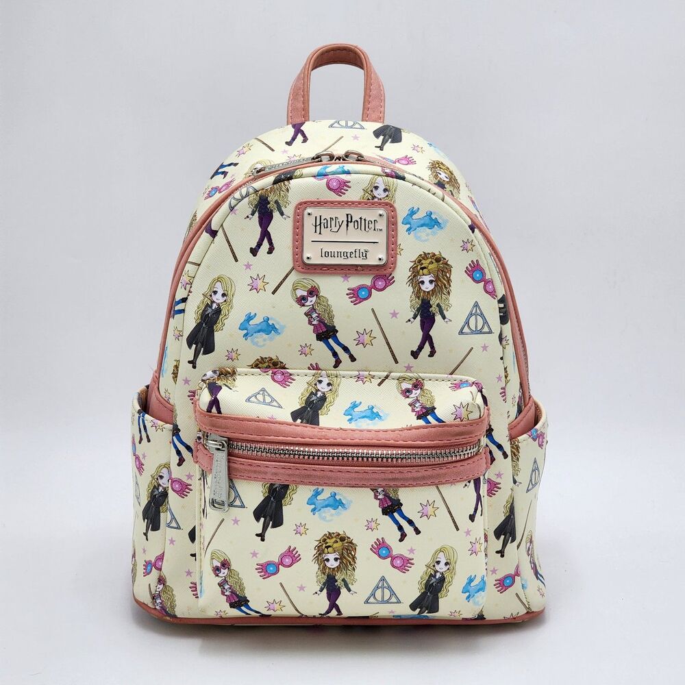 Loungefly Harry Potter Luna Lovegood Print Mini Backpack